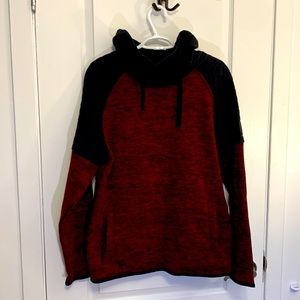 South Pole authentic collection, burgundy/black, size XL